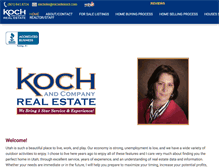 Tablet Screenshot of michellekoch.com